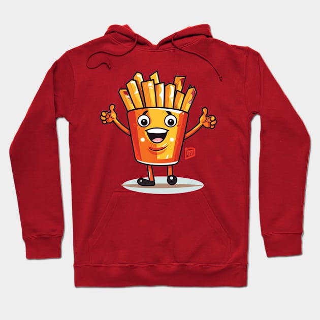 kawaii french fries T-Shirt cute ,potatofood Hoodie by nonagobich